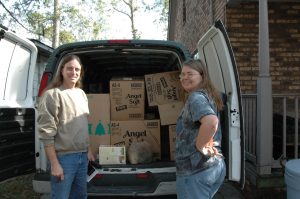 Delivering much-needed goods to NOLA